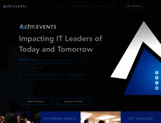 efmevents.com screenshot