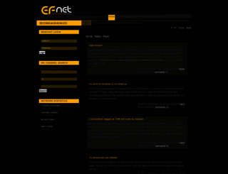 efnet.net screenshot