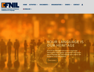 efnil.org screenshot
