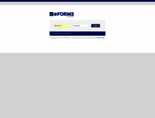 eforms.simprocloud.com screenshot