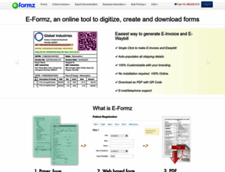 eformz.in screenshot