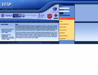 efsp.unitedway.org screenshot