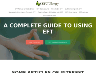 eft-therapy.com screenshot