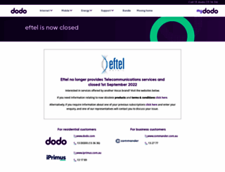 eftel.net screenshot