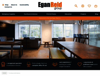 eganreidofficeenvironments.co.uk screenshot