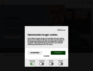 egclinea.dk screenshot