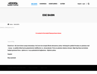 egebasin.com screenshot