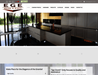 egegranit.com.tr screenshot