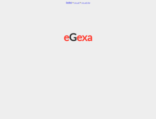 egexa.com screenshot
