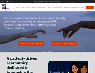 egfrcancer.org screenshot