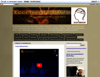 eggetsberger-info.blogspot.co.at screenshot
