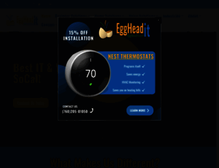 eggheadit.com screenshot