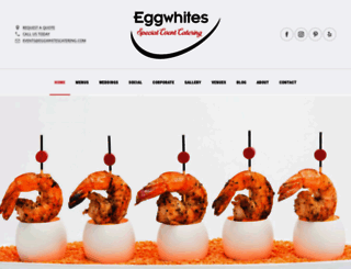 eggwhitescatering.com screenshot