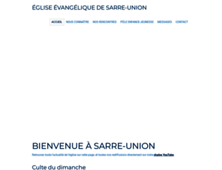 eglise-sarre-union.fr screenshot
