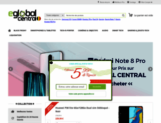 eglobalcentral.be screenshot