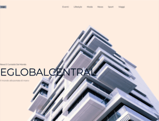 eglobalcentral.co.it screenshot