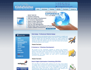 eglobalsolution.com screenshot