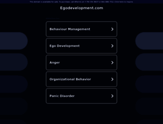 egodevelopment.com screenshot