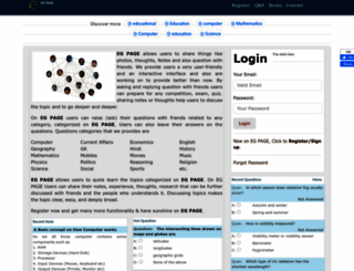 egpage.com screenshot