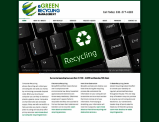 egreenrecyclingmanagement.com screenshot