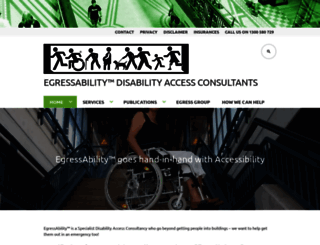 egressability.com.au screenshot