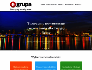 egrupa.pl screenshot