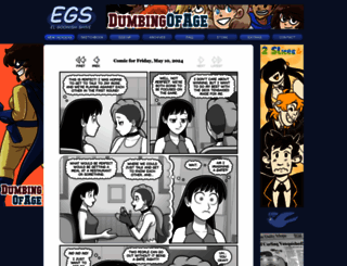 egscomics.com screenshot