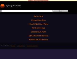 egw-guns.com screenshot