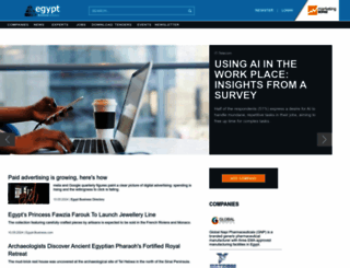 egypt-business.com screenshot