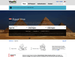 egypt.visahq.co.uk screenshot