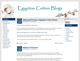 egyptiancottonblogs.com screenshot