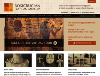 egyptianmuseum.org screenshot