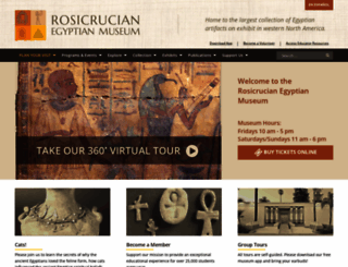 egyptianmuseum.org screenshot