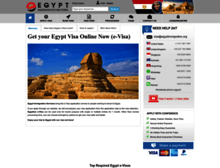 egyptimmigration.org screenshot
