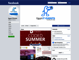 egyptitevents.com screenshot