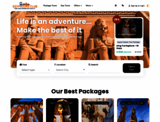 egypttoursclub.com screenshot
