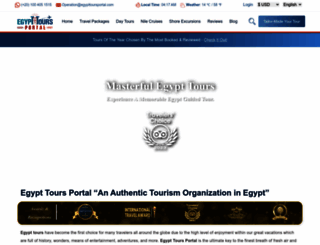 egypttoursportal.co.uk screenshot