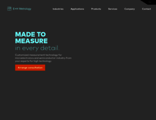 eh-metrology.com screenshot