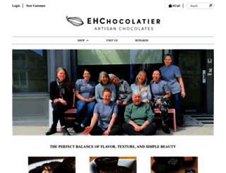 ehchocolatier.com screenshot