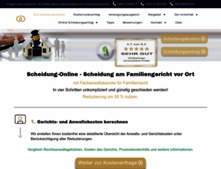 ehe-scheidung-online.de screenshot