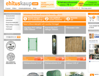 ehituskaup.com screenshot