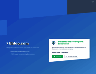 ehloo.com screenshot