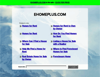 ehomeplus.com screenshot