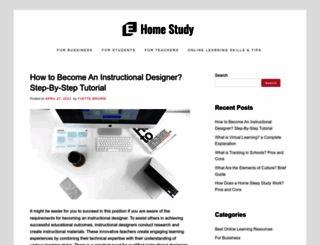 ehomestudy.com screenshot