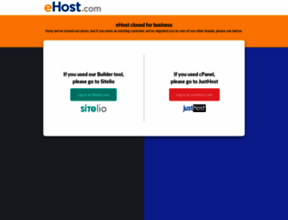 ehost.com screenshot