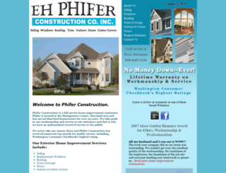 ehphifer.com screenshot