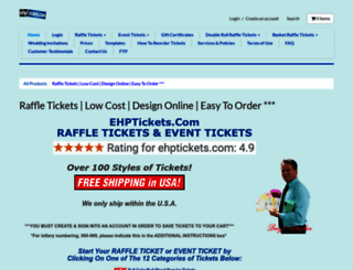 ehptickets.com screenshot