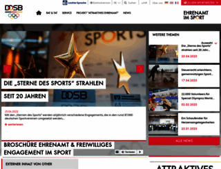 ehrenamt-im-sport.de screenshot