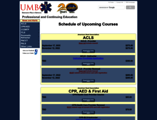ehspace.umbc.edu screenshot