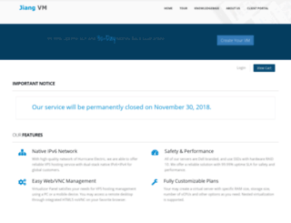 ehvps.com screenshot